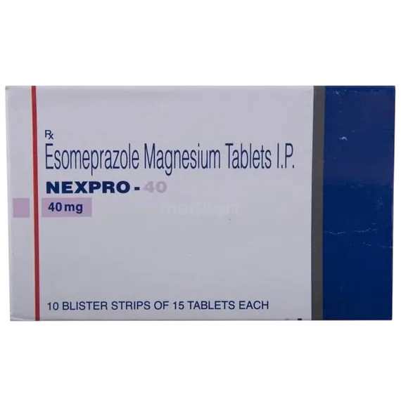 nexpro 40mg tablet 15's
